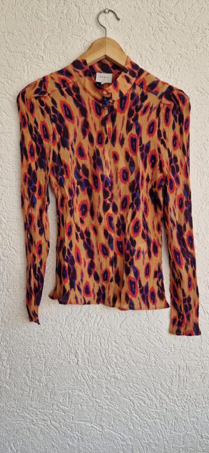 XS - Dante6 Honore leopard overhemdblouse (0424ang7)