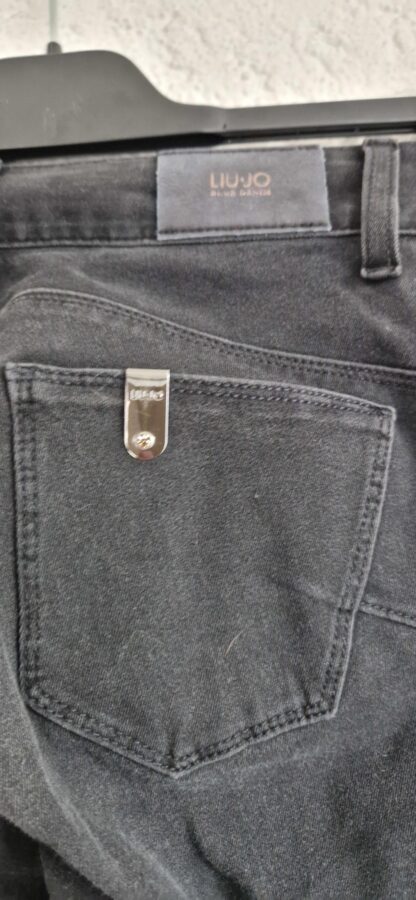 26 - Liu Jo jeans zwart flare pijp (0424ang8) - Afbeelding 4