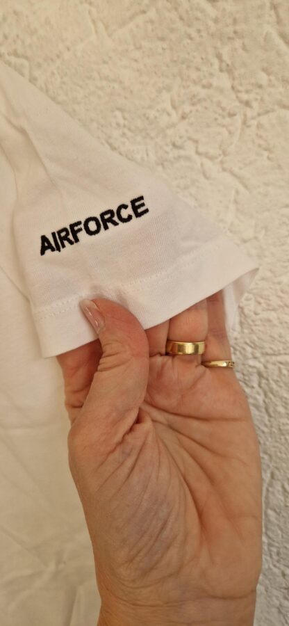 152 - Airforce shirt wit (0424ang1) - Afbeelding 4
