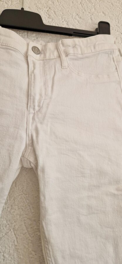 152 - H&M jeans wit (0424ann1) - Afbeelding 3