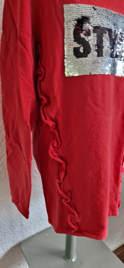 146 152 - Name It sweater rood style (0424ann3) - Afbeelding 4