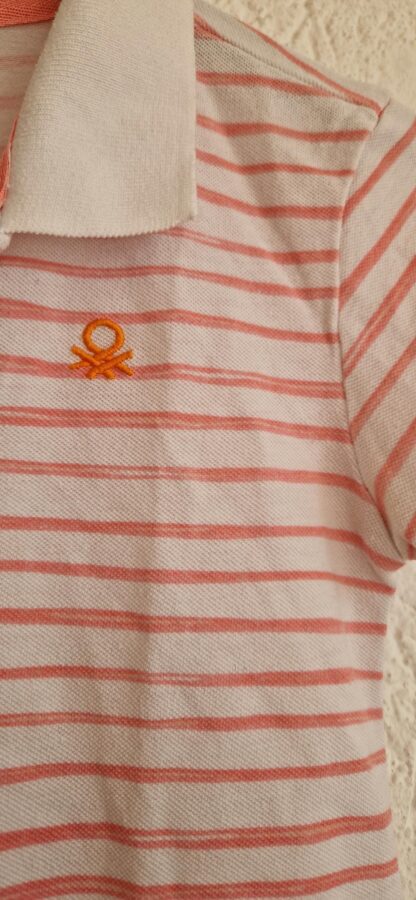 164 - Benetton polo streep (0424ann3) - Afbeelding 4
