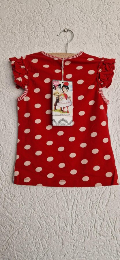092+104+116 - Mim-Pi top danseres dots nieuw - Afbeelding 5