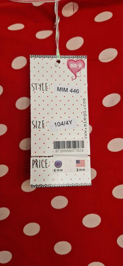 092+104+116 - Mim-Pi top danseres dots nieuw - Afbeelding 7