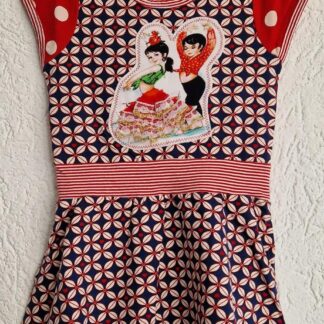 092+98+104 +110 - Mim-Pi jurk danseres nieuw