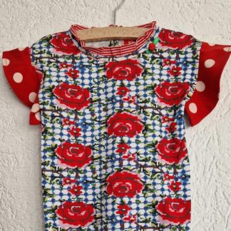 092 - Mim-Pi shirt bloemen nieuw