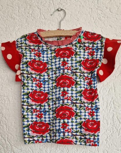 092 - Mim-Pi shirt bloemen nieuw