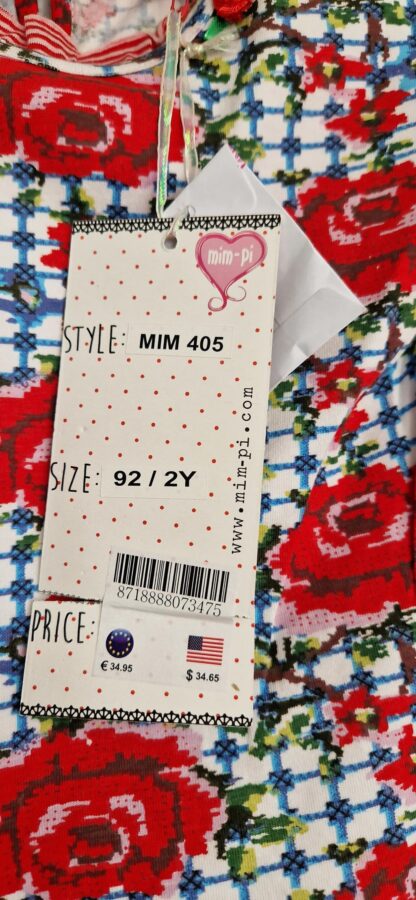 092 - Mim-Pi shirt bloemen nieuw - Afbeelding 8