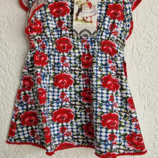 104 - Mim-Pi jurkje bloemen nieuw