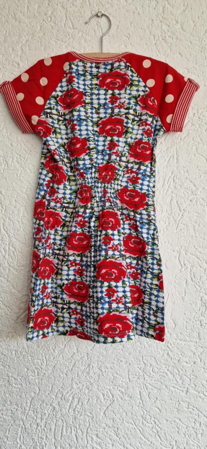 092+98+104 - Mim-Pi jurkje bloemen dots nieuw - Afbeelding 8