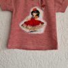 092+98+104 - Mim-Pi shirt streepjes rood wit nieuw