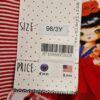 092+98+104 - Mim-Pi shirt streepjes rood wit nieuw - Afbeelding 7