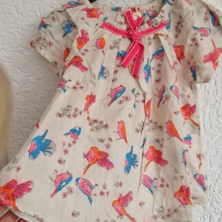 092 - Mim-Pi blousje vogeltjes nieuw