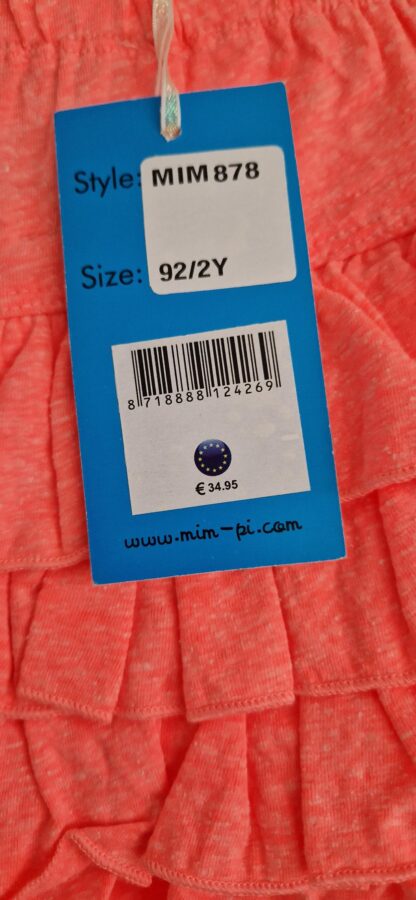 092 - Mim-Pi rok roze stroken nieuw - Afbeelding 6