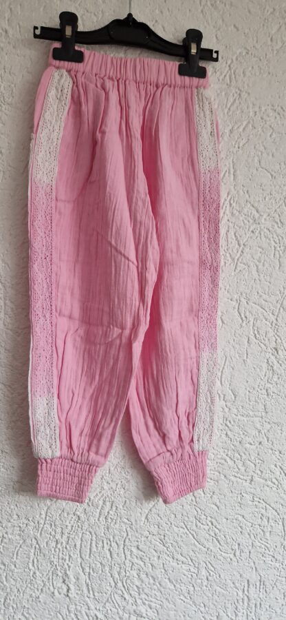 098 - Mim-Pi broek roze contrastbies nieuw - Afbeelding 8