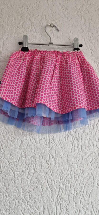 086 - Mim-Pi rok roze dots nieuw - Afbeelding 4