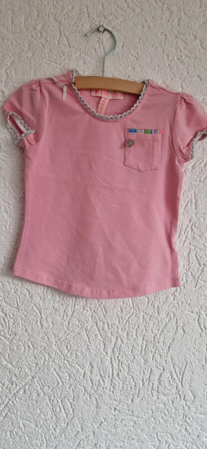 092+98 - Mim-Pi shirt roze zakje nieuw
