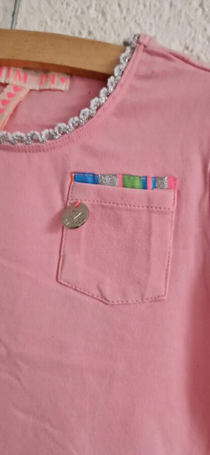092+98 - Mim-Pi shirt roze zakje nieuw - Afbeelding 3