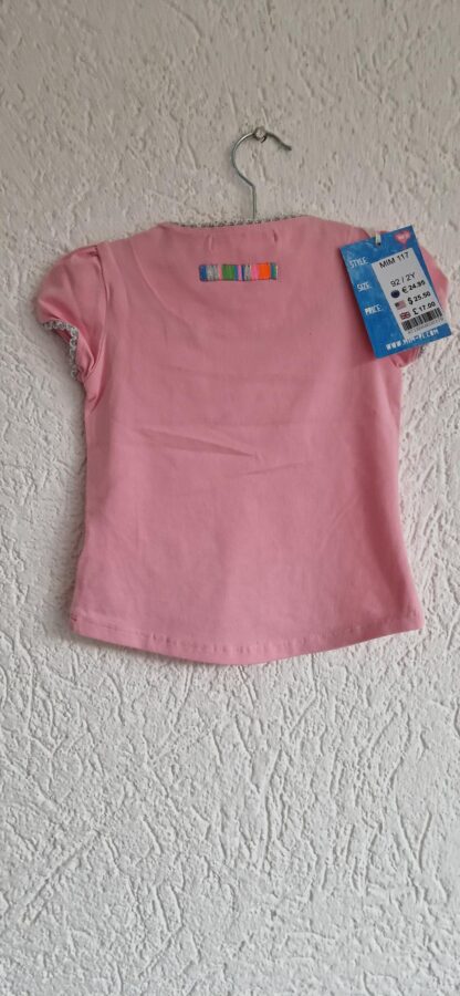 092+98 - Mim-Pi shirt roze zakje nieuw - Afbeelding 4