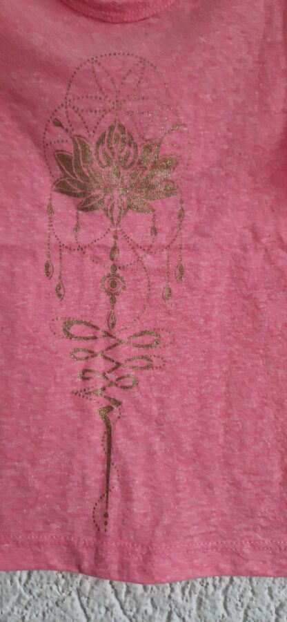 104 - Mim-Pi shirt roze goud nieuw - Afbeelding 3