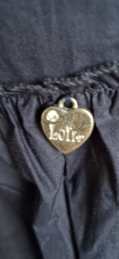110/116 - LoFff jurk blauw maxi nieuw - Afbeelding 6
