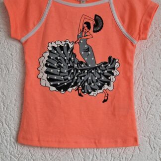 104 - LoFff shirt flamenco peach nieuw