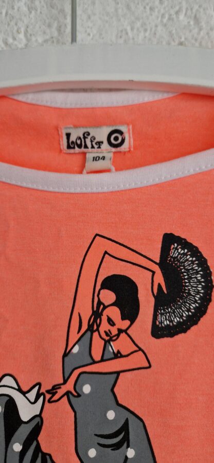 104 - LoFff shirt flamenco peach nieuw - Afbeelding 4