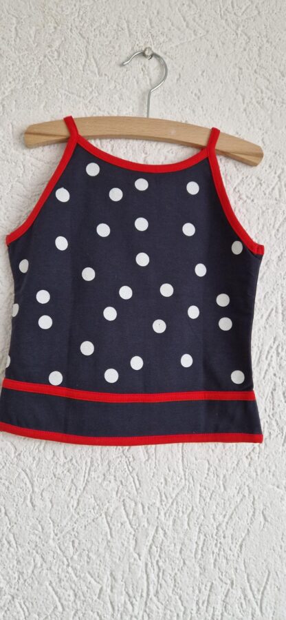 104 - LoFff top granada blue white nieuw - Afbeelding 4
