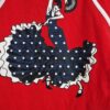 104 - LoFff shirt rood flamenco nieuw - Afbeelding 3