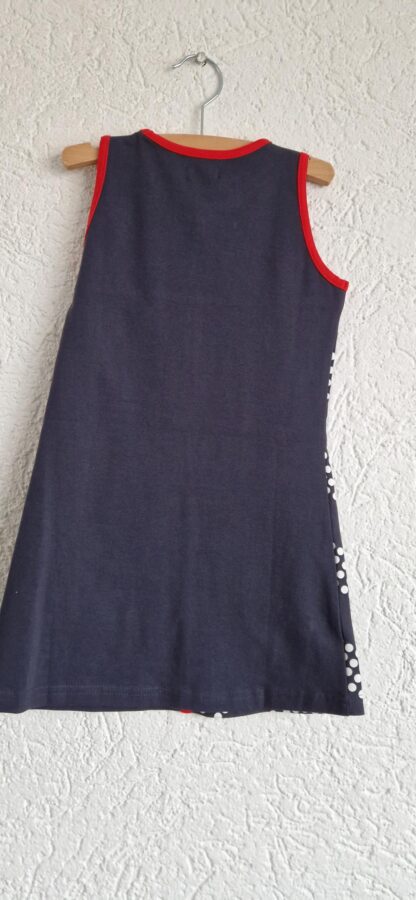 098+104 - LoFff jurk cordoba blue white nieuw - Afbeelding 4
