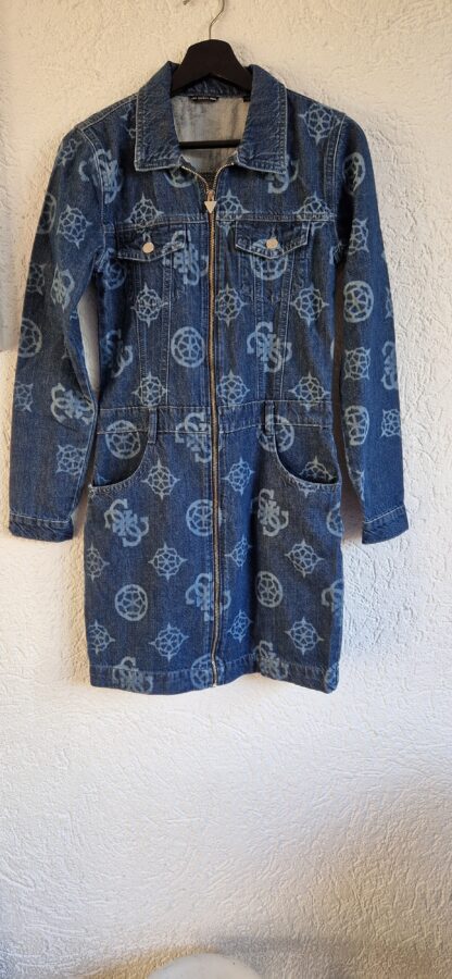 170 - Guess jurk denim jeans spijker (0524meg2) - Afbeelding 2