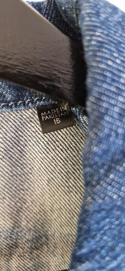 170 - Guess jurk denim jeans spijker (0524meg2) - Afbeelding 11