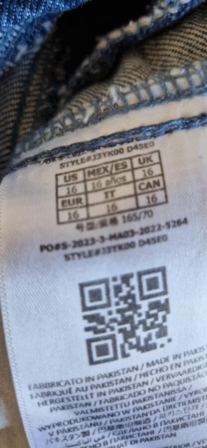 170 - Guess jurk denim jeans spijker (0524meg2) - Afbeelding 15