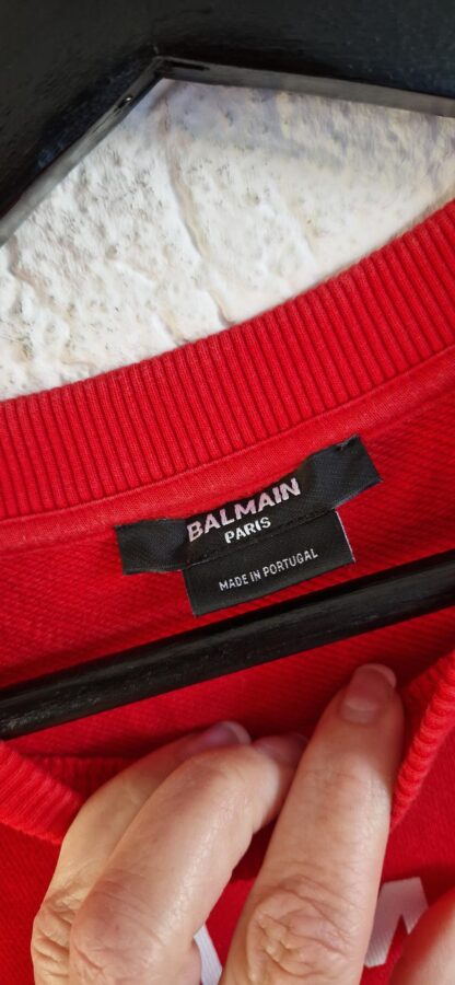 158 - Balmain sweater rood (0524meg2) - Afbeelding 6