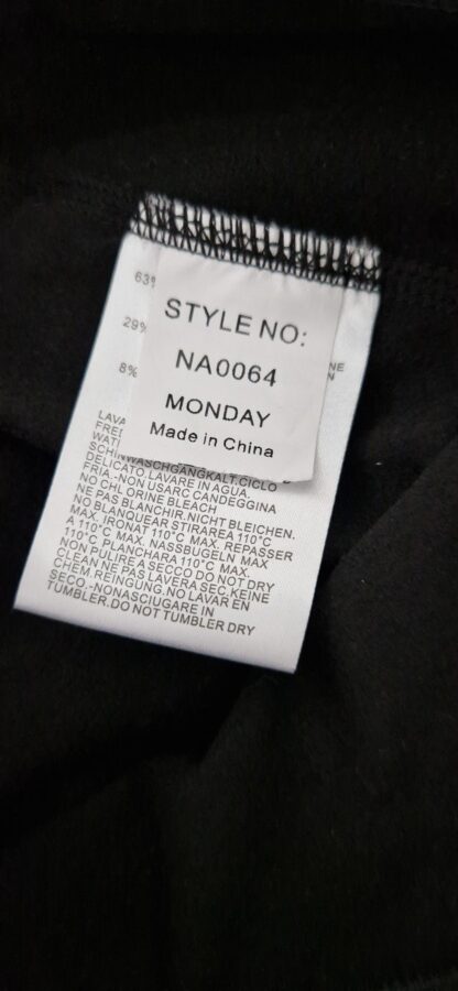 XS - Monday legging zwart nieuw (0524meg2) - Afbeelding 7