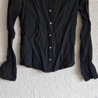 164 - Frankie & Liberty blouse zwart (0524meg3)