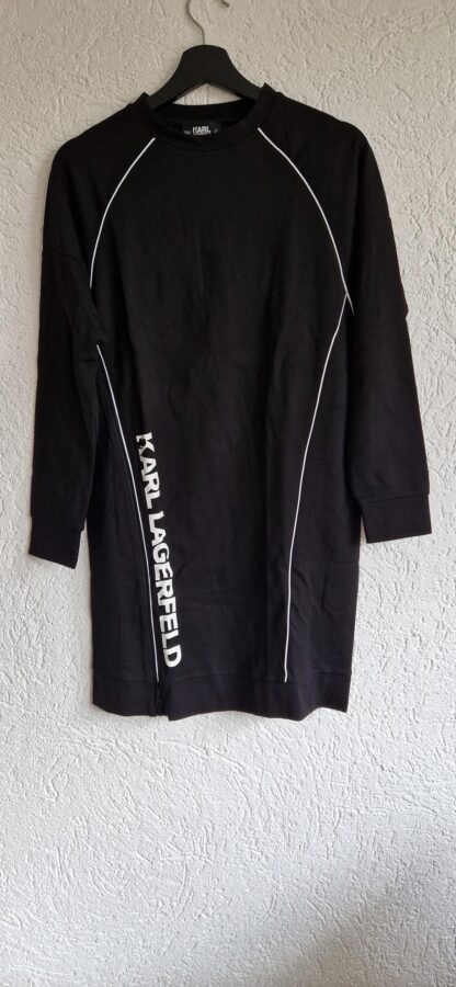 164 - Karl Lagerfeld jurk zwart (0524meg3)