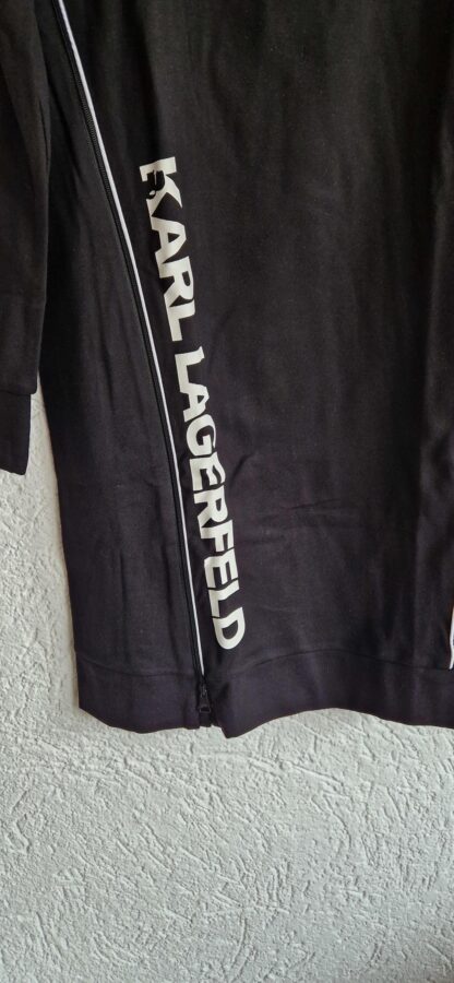 164 - Karl Lagerfeld jurk zwart (0524meg3) - Afbeelding 3