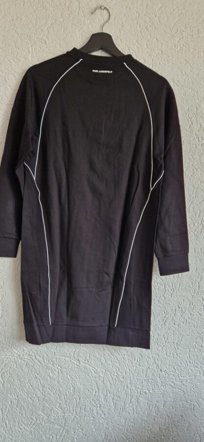 164 - Karl Lagerfeld jurk zwart (0524meg3) - Afbeelding 5