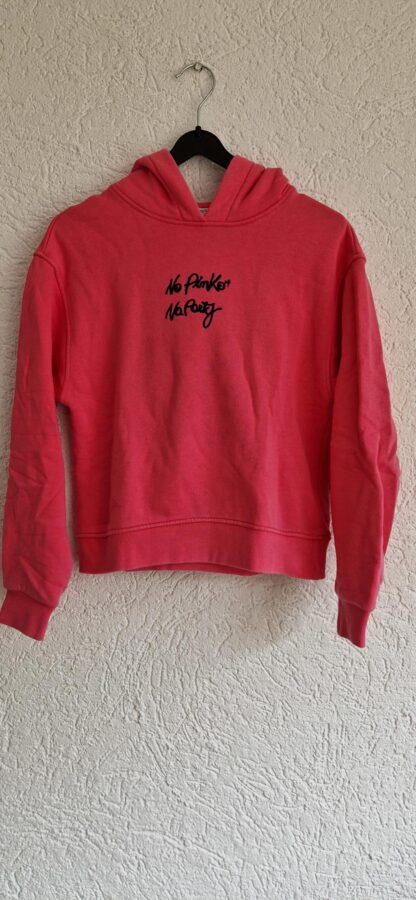 152 - Pinko hoodie roze bedrukte achterkant (0524meg3) - Afbeelding 2