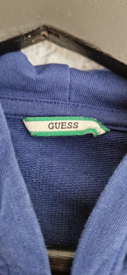 152 - Guess vest capuchon roze blauw (0524meg3) - Afbeelding 4