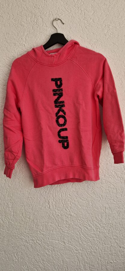 152 - Pinko hoodie roze print (0524meg3)