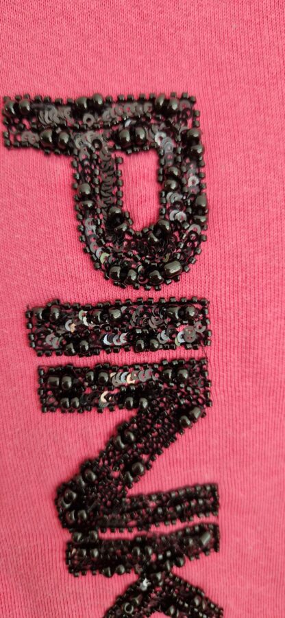 152 - Pinko hoodie roze print (0524meg3) - Afbeelding 3