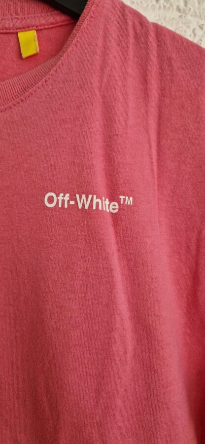 152 - Offwhite kids shirt roze (0624meg4) - Afbeelding 3
