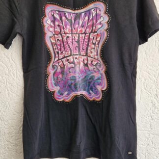 158 164 - Shoeby shirt zwart print (0624meg4)