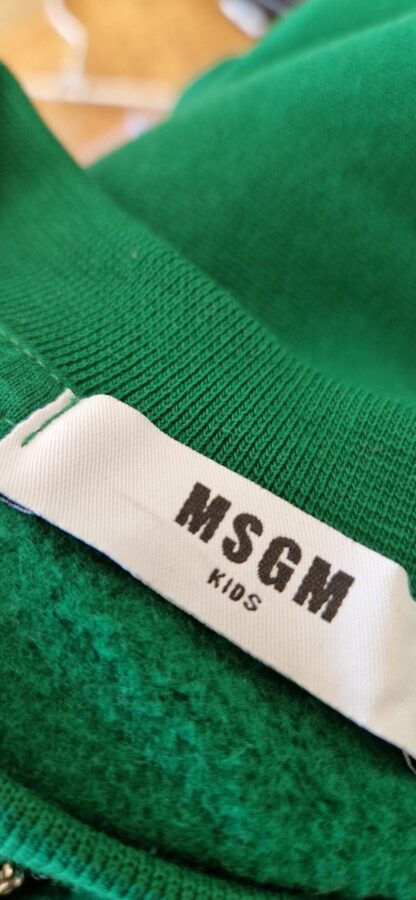 152 - MSGM sweater groen glitters (0624meg5) - Afbeelding 7