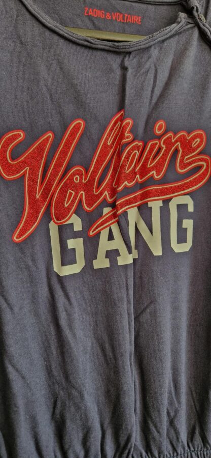 152 - Zadig & Voltaire jurkje blauw (0624meg5) - Afbeelding 4