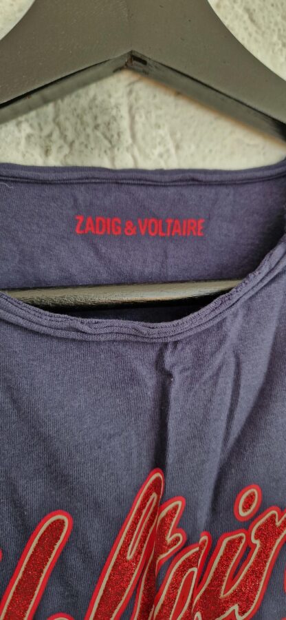 152 - Zadig & Voltaire jurkje blauw (0624meg5) - Afbeelding 5