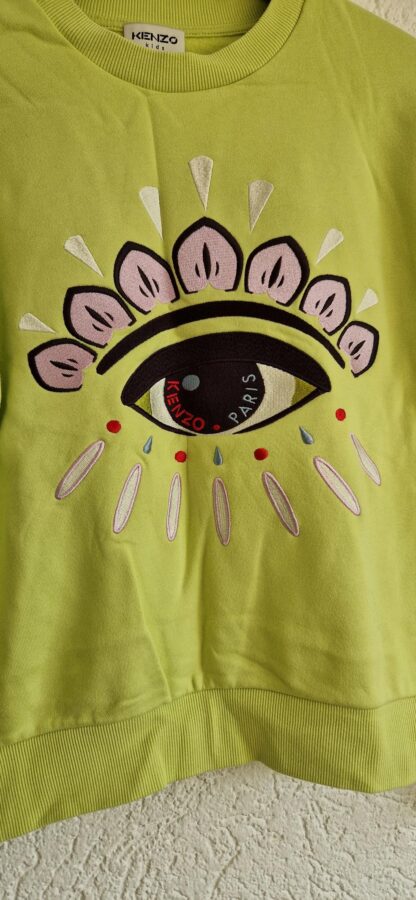 164 - Kenzo sweater citroen (0624meg5) - Afbeelding 3