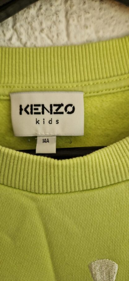 164 - Kenzo sweater citroen (0624meg5) - Afbeelding 4